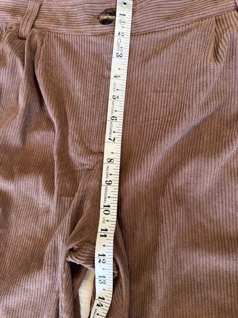 Halara High Waisted Zipper Pocket Corduroy Casual Pants - Picture 7 of 8